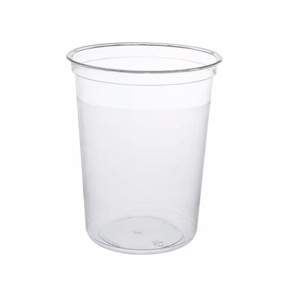 [CPDM24CPL] Ronde Potjes DMC rPET 750ml/24oz  Ø117mm 32st