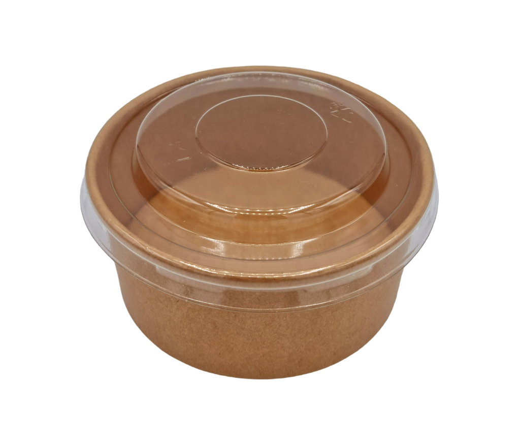 Pots à Dessert Ø100mm Kraft 250ml 50pcs