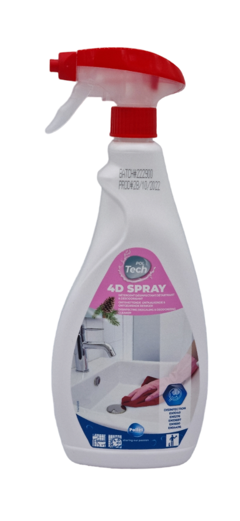 Désinfectant PolTech 4D Spray 750ml 1pc