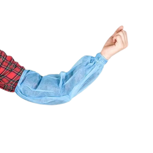 [16504] Manchon Élastique BLEU 40my LDPE 100pcs