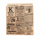 Sachet Hamburger "TIMES" Ouvert 2C 13x14cm 1000pcs