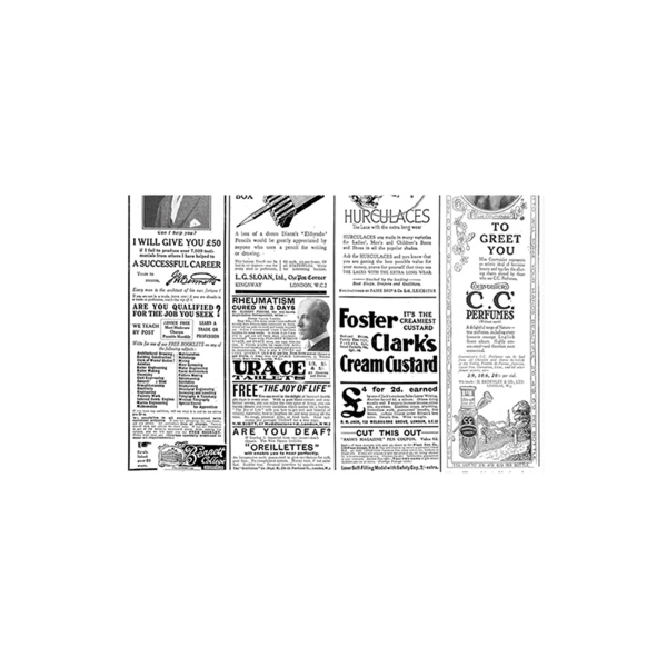 Feuilles Ingraissables Blanc "TIMES" 20x30cm 1000pcs