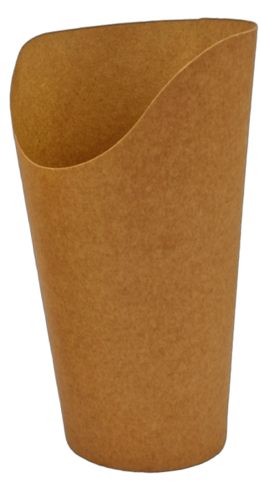 Wrapbeker Kraft 600ml/20oz 150x110x60mm 50st