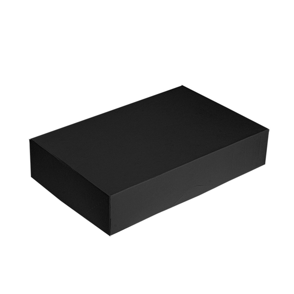 Boite Traiteur "THEPACK" Noir 19x28x6cm 50pcs