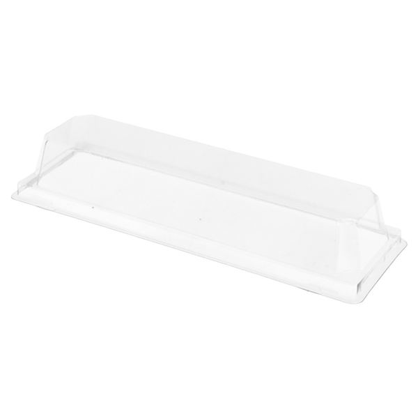 Deksel PET voor Gelamineerd Karton Kraft Bakje n°5 50st