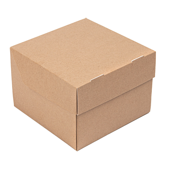 [CPBTB15PAP] Boite dépliante Bento Cake Kraft 15,5x15,5x11,5cm 50pcs