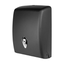 Distributeur essuie-mains 27,7x13x37cm noir 1pc