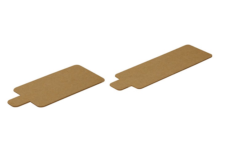 [CPST559KPAP] Sous Tartellette rectangle Kraft 5,5cm x 9cm 1000 pcs