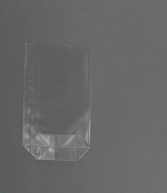 [32300011] Zakjes Polypropyleen 30my Gekruiste bodem 85x145mm 100st