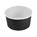 Saladier / Bowl Carton Noir Ø150mm 1000ml 50pcs