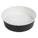 Saladier / Bowl Carton Noir Ø184mm 900ml 50pcs