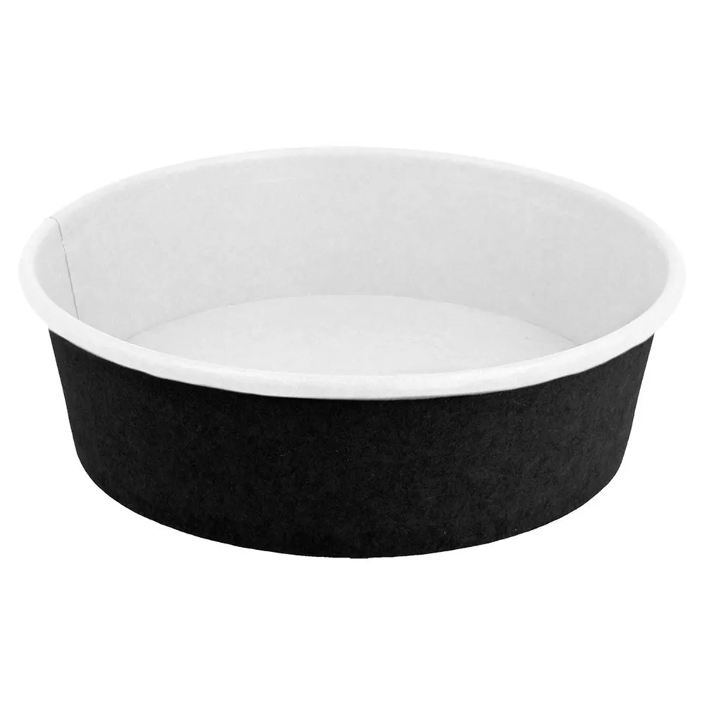 Salade en Poke Bowls Zwart Ø150mm 500ml 50st