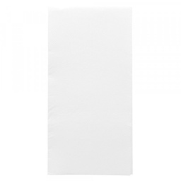 [CP23081PAP] Serviette Double Point 40x40cm 1/8 BLANC Écolabel 50pcs