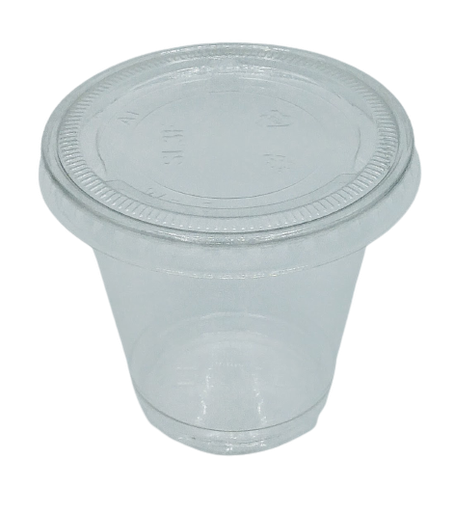 [CPPS150PL] Pots à Sauce/Dessert Ø74mm 150ml/5,5oz PET 125pcs