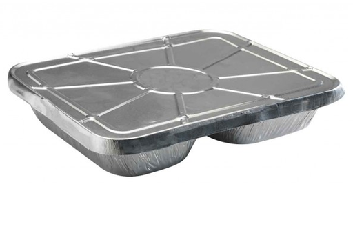 [CPCALU123CALU] Couvercle Alu pour Barquette Alu 1,2,3C 100pcs