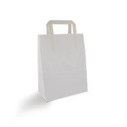[CPSACBL22PAP] Sacs Kraft Blanc 22x11x29cm 500pcs