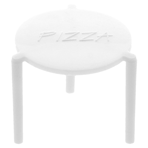 [14847] Mini Table pour Boite à Pizza 4,5x3,7cm Blanc 250pcs