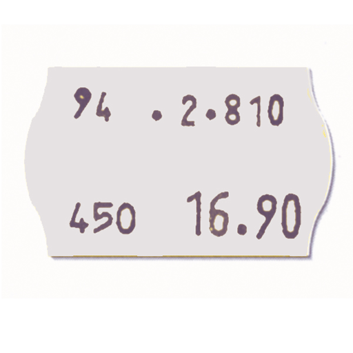 [18452] Étiquettes pour Étiqueteuse Alfa 2 lignes 20000pcs