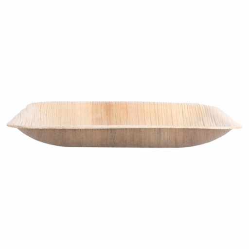 [18931] Assiette Carrée Bois "ARECA" 15x15cm 25pcs