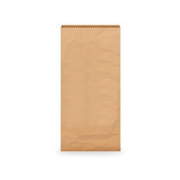 [CP12PBRPAP] 12P Sachets Kraft Brun 19x40cm 1000pcs