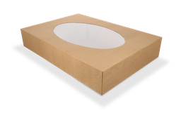[CPBTECO46PAP] Boite Traiteur BIO + Couvercle 46x31x8cm 10pcs