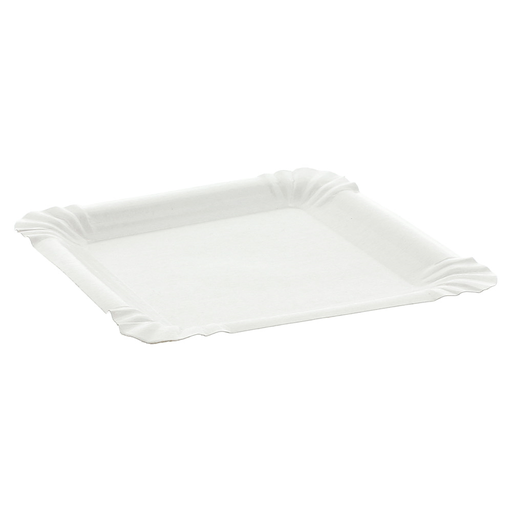 [CPASSC13PAP] Kartonnen Borden Rechthoekig WIT 13x13cm 250st