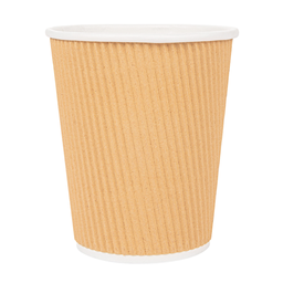 [CPGCBRR25PAP] Gobelets Café Brun &quot;RIPLEY&quot; 240ml/8oz 25pcs