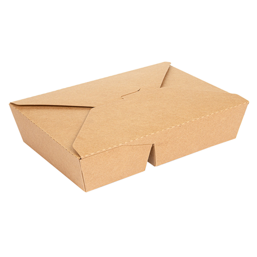 [CPBTAM2C3PAP] Maaltijdbox 2Compart. Kraft "THEPACK" 740+530ml 50st