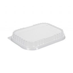 [CPCALUN1000ALU] Couvercle RPET 220x150mm pour Alu Noir 1000ml 50pcs