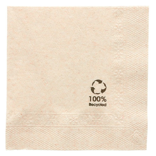 [CP23204PAP] Serviette 2 Plis 25x25cm Écolabel 100pcs