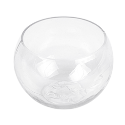[14498] Verrine Sphère 5x4cm Transparent 75ml APET 200pcs