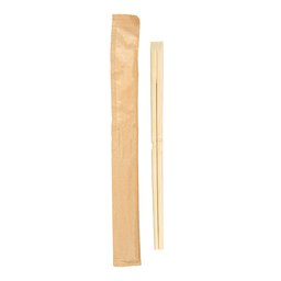 [CPBAGK20BOIS] Sachets Baguettes Kraft Bambou 20cm 100pcs