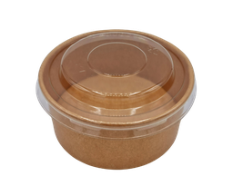 [CPPDK250PAP] Pots à Dessert Ø100mm Kraft 250ml 50pcs