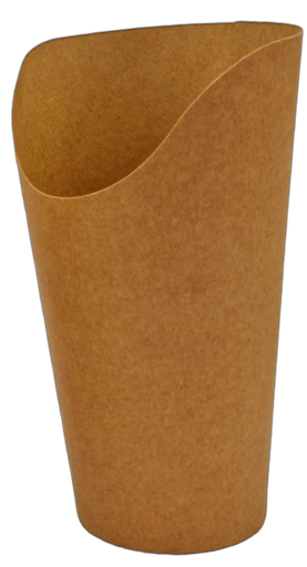 [CPPWK20PAP] Pots Wraps Carton Kraft 600ml/20oz 150x110x60mm - 50pcs