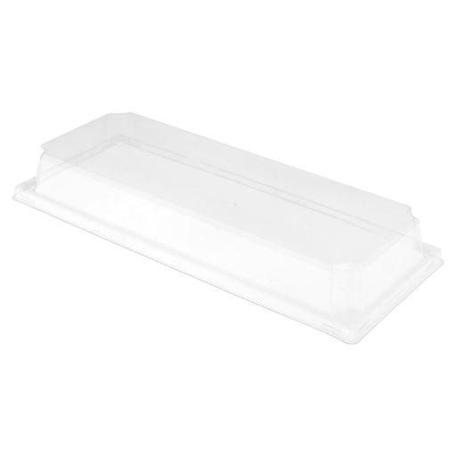 [CPCBARQCL6PAP] Couvercle PET pour Barquette Kraft Laminé n°6 50pcs
