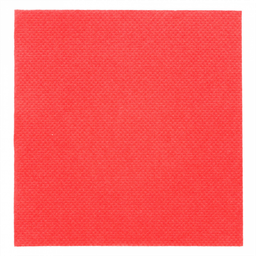 [CP12217PAP] Serviette Double Point 20x20cm ROUGE 100pcs