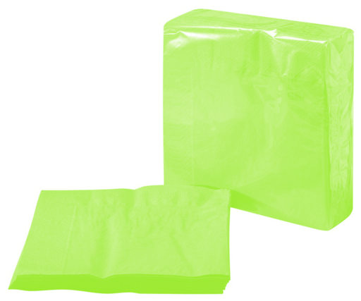 [CP1S23LIPAP] Serviette 2 Plis 33x33cm LIME 100pcs