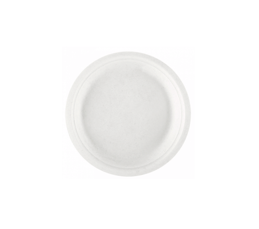 [CPASS18BPAP] Borden "BIO" Wit Rond Ø18cm 125st