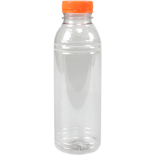 [CPBOUT500PL] Bouteilles PET Transparent 500ml + Bouchons 180pcs