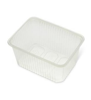 [CPEURB1500TPL] Euroboxx Rechthoek PP Half Doorzichtig 1500cc 50st