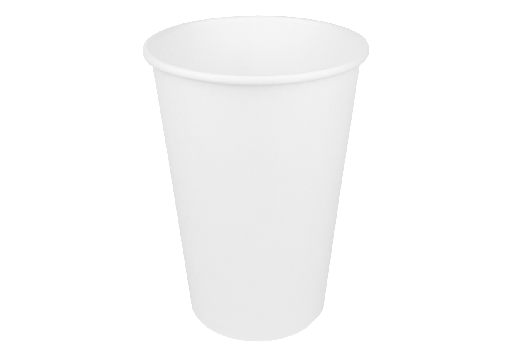 [CPGCBL18PAP] Gobelets Café Carton Blanc 160ml/6oz 100pcs