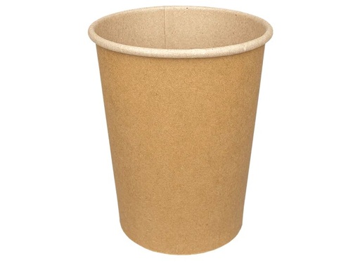 [CPGCBR25PAP] Gobelets Café Carton Brun 240ml/8oz 50pcs