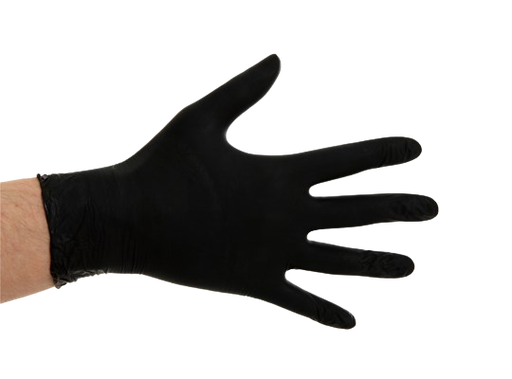 [CPGNMNPL] Gants Nitrile M NOIR non-poudré 100pcs