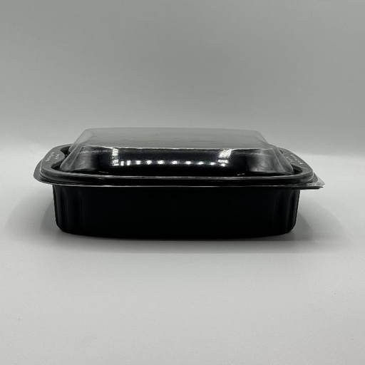 [CPMICN700PL] Microgolfbakje Zwart 700ml 50st