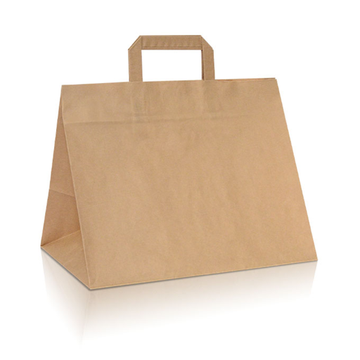 [CPSACBR32PAP] Sacs Kraft Brun 32x22x26cm 250pcs