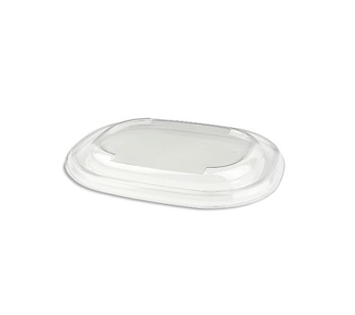[CPSCECOOVPAP] Couvercle Transparent Eco Container Ovale "SABERT" 50pcs