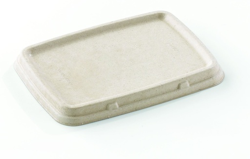 [CPSCPULPPAP] Deksel PULP 17x23cm "Sabert" voor Eco Containers 600ml en 950ml 75st