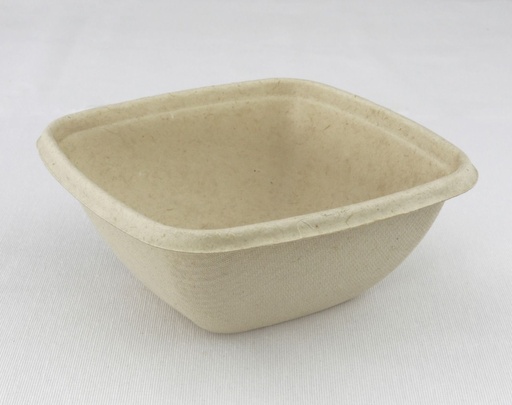 [CPSECOSQ375PAP] Eco Container Square PULP  375ml 50st