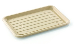 [CPSPLECO35PAP] Plateaux PULP rectangle 35x24x2cm 25pcs